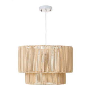 Ratanové stropní svítidlo v přírodní barvě s ratanovým stínidlem ø 38 cm Natural Way – Casa Selección obraz