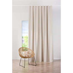 Krémový závěs na háčky 140x260 cm – Mendola Fabrics obraz