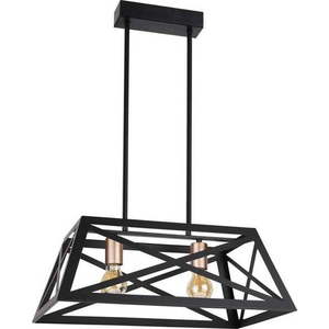 Černé kovové závěsné svítidlo 32x51 cm Origami – Candellux Lighting obraz