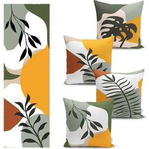 Set povlaků na polštář a běhounu 5 ks – Mila Home obraz