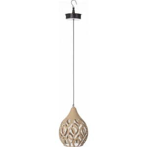 LED závěsné solární venkovní svítidlo (výška 19.5 cm) – LDK Garden obraz