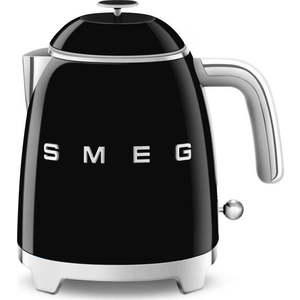 Černá rychlovarná konvice z nerezové oceli 800 ml Retro Style – SMEG obraz
