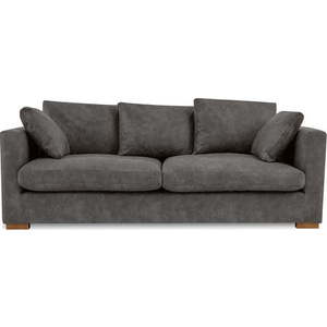 Antracitová pohovka 220 cm Comfy – Scandic obraz