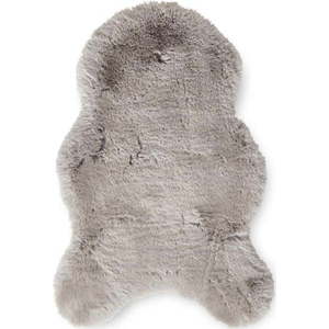 Světle šedá syntetická kožešina 60x90 cm Super Teddy – Think Rugs obraz