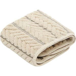 Béžový froté bavlněný ručník 30x50 cm Rune – Kave Home obraz