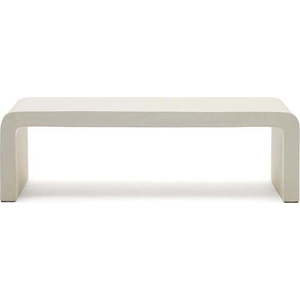 Betonový zahradní odkládací stolek 135x65 cm Aiguablava – Kave Home obraz