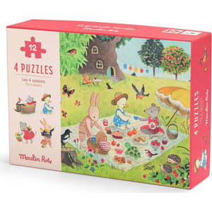 Puzzle La Grande Familie – Moulin Roty obraz