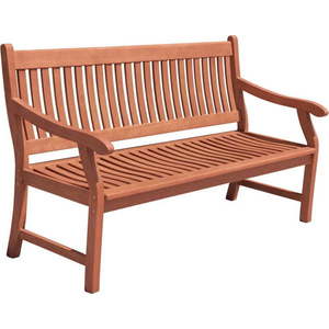 Hnědá dřevěná zahradní lavice New Jersey – Garden Pleasure obraz