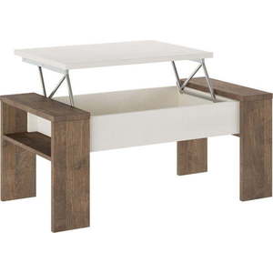 Konferenční stolek v bílo-přírodní barvě 50x98, 5 cm James – Tomasucci obraz