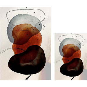 Koupelnové předložky v sadě 2 ks 60x100 cm Art Post Modern – Mila Home obraz