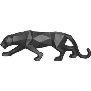 Matně černá soška PT LIVING Origami Panther obraz