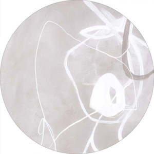 Obraz ø 70 cm Fine Line – Malerifabrikken obraz