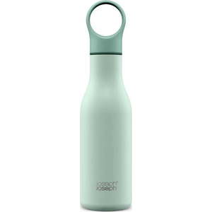 Cestovní nerezová lahev v mentolové barvě 500 ml Loop – Joseph Joseph obraz