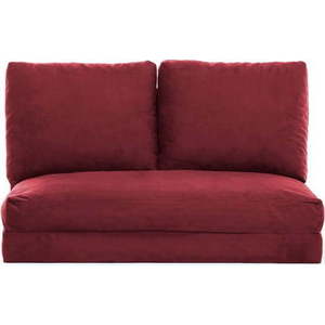 Vínová rozkládací pohovka 120 cm Taida – Balcab Home obraz