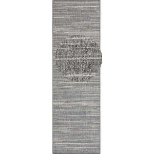 Šedý venkovní koberec běhoun 250x80 cm Gemini - Elle Decoration obraz