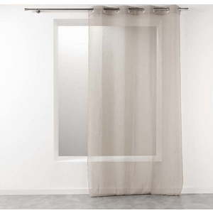 Hnědá záclona 140x240 cm Telma – douceur d'intérieur obraz
