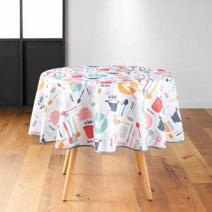 Omyvatelný ubrus ø 160 cm Kitchen – douceur d'intérieur obraz