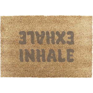 Rohožka z kokosového vlákna 40x60 cm Inhale Exhale – Artsy Doormats obraz