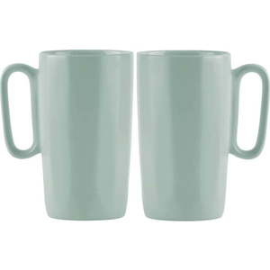 Hrnky z kameniny v mentolové barvě v sadě 2 ks 330 ml Fuori – Vialli Design obraz