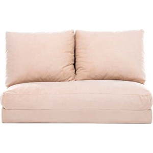 Krémová rozkládací pohovka 120 cm Taida – Balcab Home obraz
