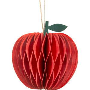 Papírová ručně vyrobená vánoční ozdoba ø 8 cm Honeycomb Apple – Sass & Belle obraz