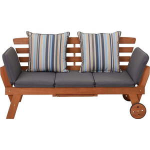 Hnědá dřevěná zahradní lavice Rincon – Garden Pleasure obraz