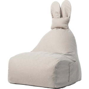 Béžový dětský sedací vak The Brooklyn Kids Funny Bunny obraz