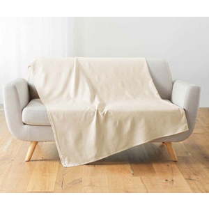 Krémový přehoz 180x220 cm Lucile – douceur d'intérieur obraz