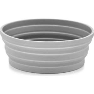 Silikonová skládací cestovní miska pro psa ø 15, 5 cm Piega Slate – MiaCara obraz