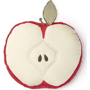 Bavlněný dětský polštářek ø 30 cm Apple – Lorena Canals obraz