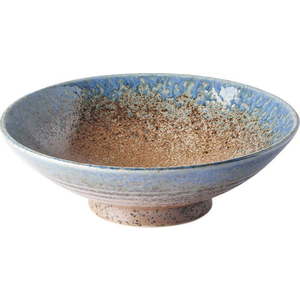 Béžovo-modrá keramická miska na ramen MIJ Earth & Sky, ø 25 cm obraz