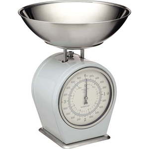 Šedá kuchyňská váha Kitchen Craft Living Nostalgia, 4 kg obraz
