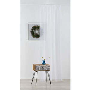 Bílá záclona 300x245 cm Voile – Mendola Fabrics obraz
