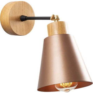 Nástěnné svítidlo v měděné a přírodní barvě ø 14 cm Manavgat – Opviq lights obraz