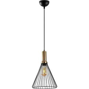 Černé závěsné svítidlo s kovovým stínidlem ø 24 cm Dear – Opviq lights obraz