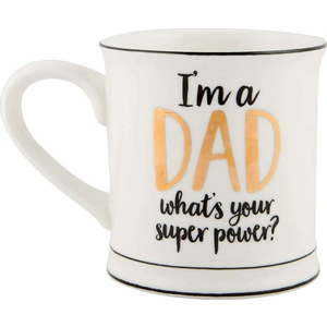 Porcelánový hrnek Sass & Belle Super Dad, 400 ml obraz