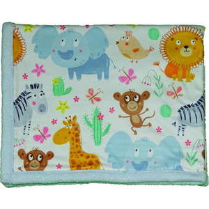 Světle modrá dětská deka 80x100 cm – OYO kids obraz