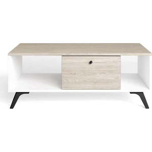 Konferenční stolek v dekoru dubu v přírodní barvě 60x100 cm Sahara – Marckeric obraz