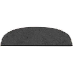 Tmavě šedé nášlapy na schody v sadě 16 ks 20x65 cm Plain Color – Vitaus obraz
