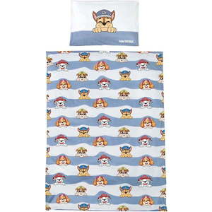 Bavlněné dětské povlečení do postýlky 100x135 cm Paw Patrol – Roba obraz