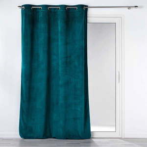 Modrý manšestrový závěs 140x260 cm Casual – douceur d'intérieur obraz
