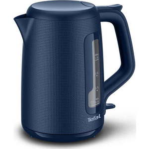 Tmavě modrá plastová rychlovarná konvice 1, 7 l KO2M0410 – Tefal obraz
