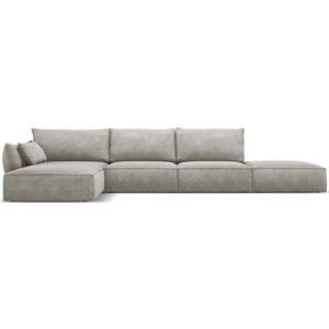 Světle šedá rohová pohovka (levý roh) Vanda – Mazzini Sofas obraz