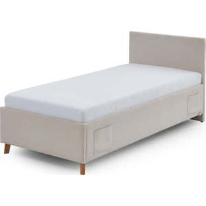 Béžová dětská postel s úložným prostorem 90x200 cm Cool – Meise Möbel obraz
