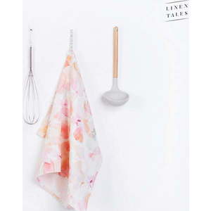 Lněná utěrka 45x65 cm Floral – Linen Tales obraz