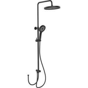Černý sprchový set z nerezové oceli 120 cm Soft Water – Wenko obraz