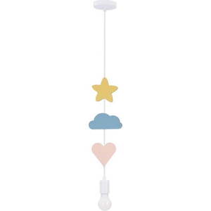 Dětské svítidlo s kovovým stínidlem Single – Candellux Lighting obraz