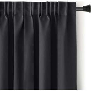 Černý zatemňovací termo závěs 140x245 cm Pleat – Restilo obraz