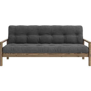 Černo-antracitová rozkládací pohovka 205 cm Knob – Karup Design obraz