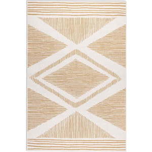 Okrově žluto-krémový venkovní koberec 80x150 cm Gemini – Elle Decoration obraz